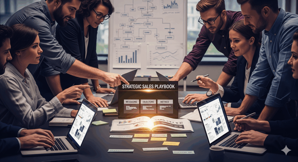 How to Create a High-Converting Sales Playbook for Outbound Teams