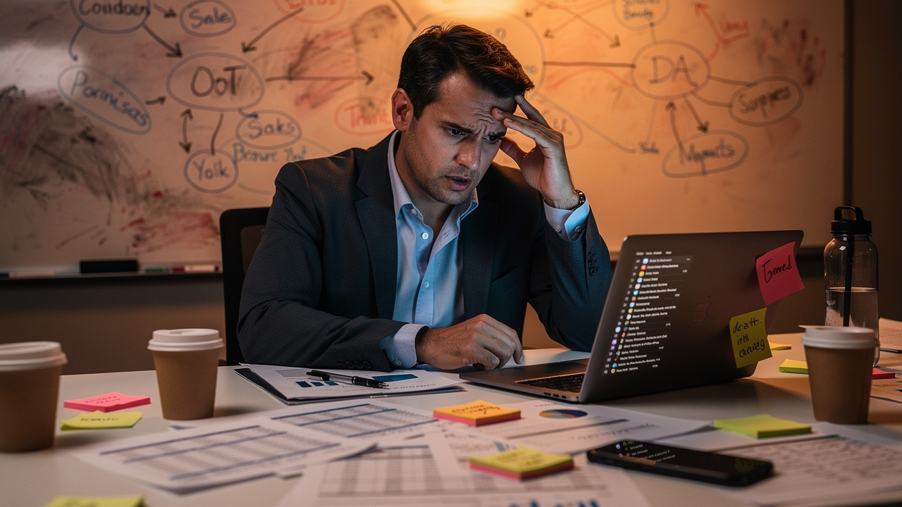 Sales manager overwhelmed by disorganized outbound program